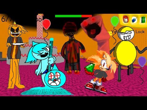 FABF's Basics 4 - The Birthday Madness (V1.1b)  - Baldi's Basics Birthday Bash Mod
