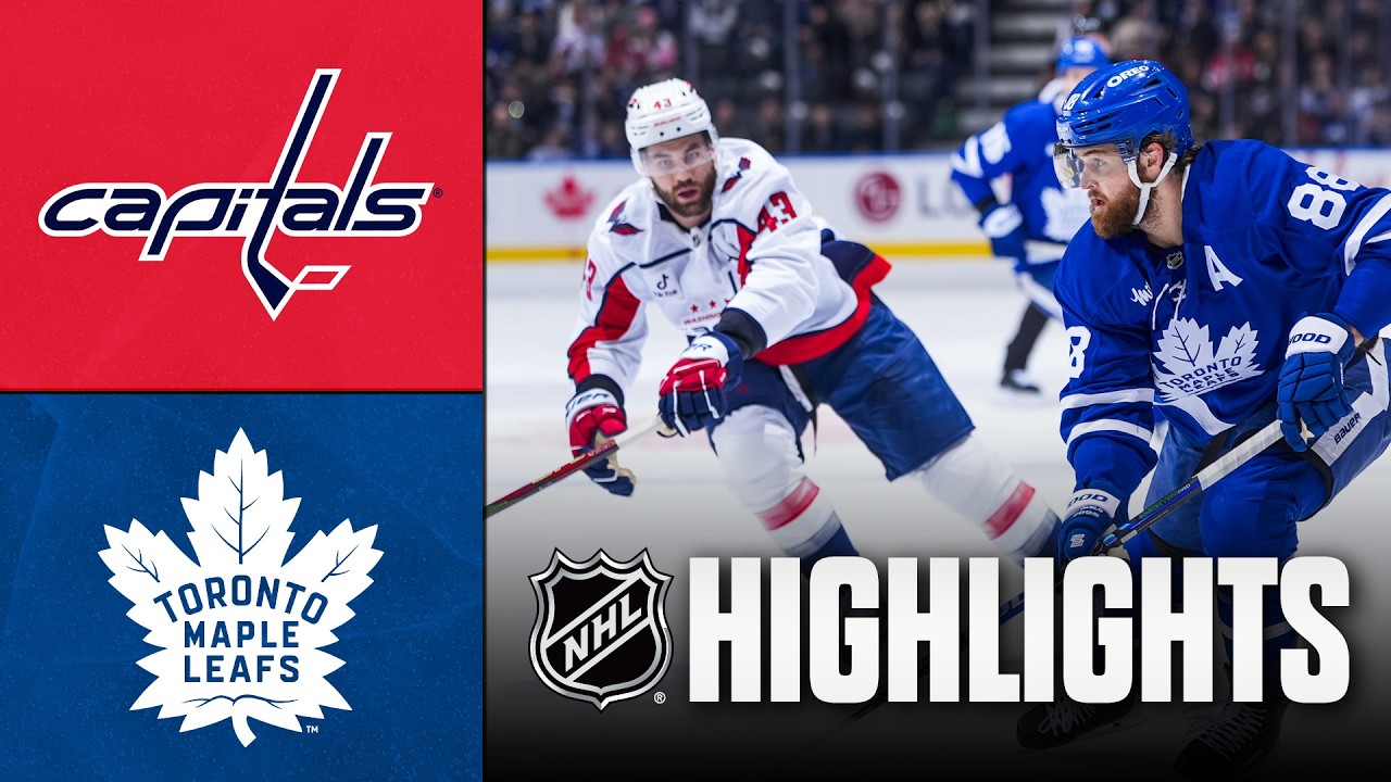 Capitals vs. Maple Leafs | NHL Highlights | April 08, 2026
