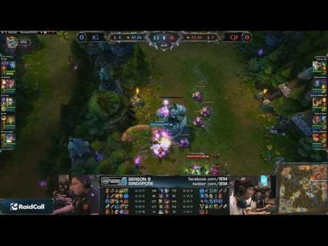 iG Pdd Shen Escapes Chase (CJ Entus Frost vs. Invictus Gaming)