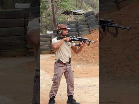 AR 15 VS AK 47 RECOIL TEST #badatbrothers #Ar15 #ak47 #asmr