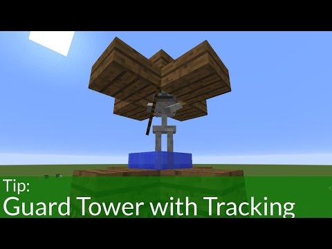 EPIC Minecraft Tutorial: Insane Auto Guard Tower!