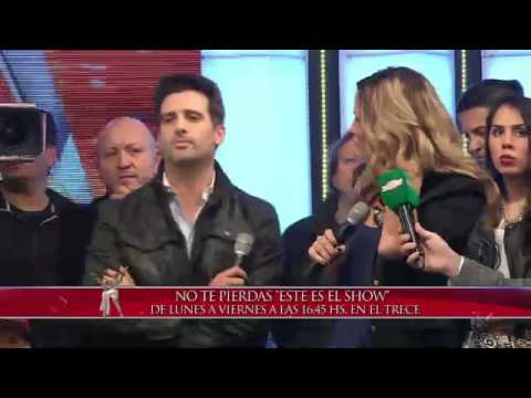 Showmatch 2014 - SIGUE LA POLÉMICA: Marcelo Polino y Paula Chaves se cruzaron en Showmatch