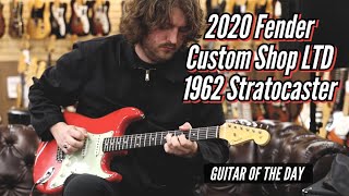 Video thumbnail for 2020 Fender Custom Shop LTD '62 Reissue Stratocaster Fiesta Red | Guitar of the Day by Normans Rare Guitars