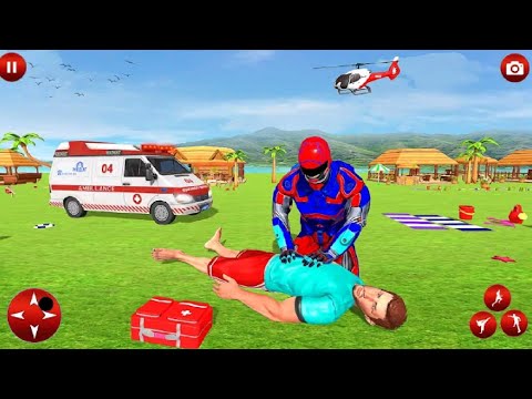 Doctor Robot Speed SuperHero Rescue Mission Gameplay
