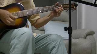 思い出の九十九里浜アコギ カバー