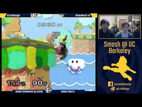 Smash at Cloyne - Melee Singles Grand Finals Set 2: DizzkidBoogie vs NintenMarth