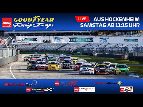 🔴 1. Lauf DMV Goodyear Racing Days - Hockenheimring - 23.03.2024 - Live