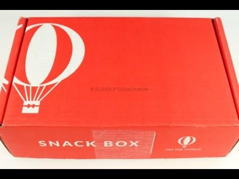 Try the world snack box