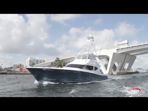 Hatteras GT 70 Test 2016- By BoatTest.com