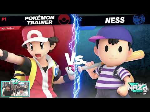 Delfino Maza 2023 Wave C Pools - Gackt (Ness) Vs. rayansitos (Pokemon Trainer) - SSBU Tournament