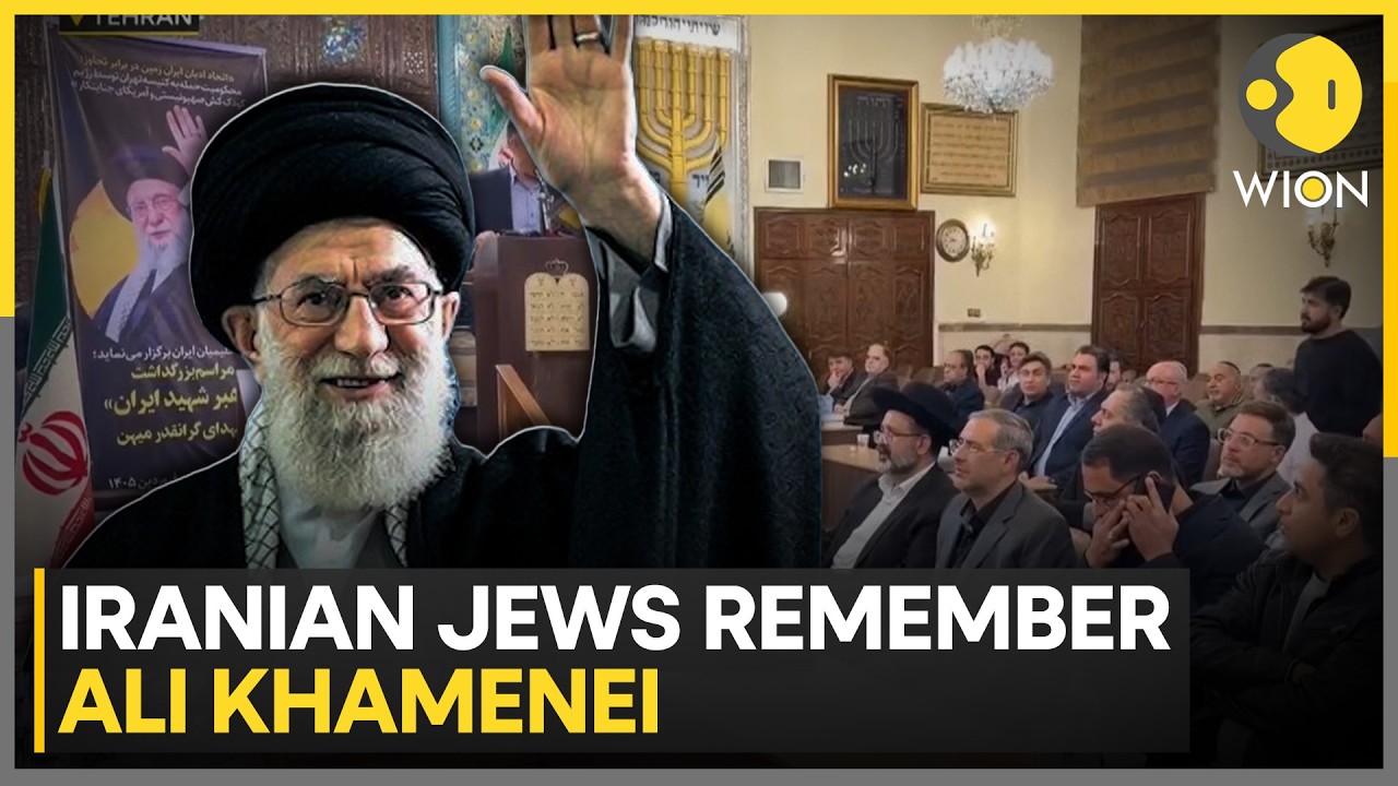 Iranians Jews Honour Iran's Long-Time Supreme Leader Ali Khamenei In Tehran | WION World News