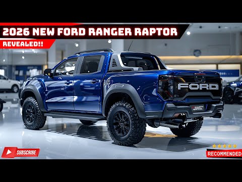We Reveal the New 2026 Ford Ranger Raptor: Aggressive Redesign, Torque Boost, Exhaust Fury!