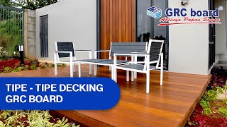decking GRC super deck ( Lantai Outdoor - SEJENIS Conwood )