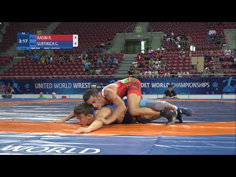1/8 FS - 55 kg: R. RASIM (BUL) v. G. SUBTIRICA (ROU)