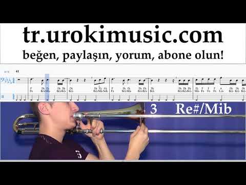 Trombon Nasıl Çalınır Shawn Mendes - Treat You Better Tablatura um-i723