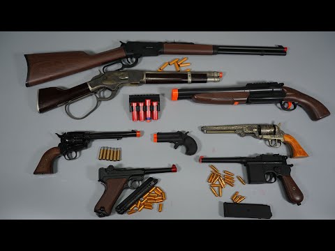 Wild West Shell ejecting Toy Gun Nerf Gun Airsoft Winchester rifle - Realistic Toy Guns Collection