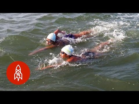 Swimming From Alcatraz to San Francisco 48 Times