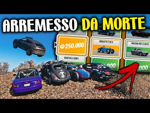 DEATH THROW WITH ROULETTE CARS - FORZA HORIZON 5 GAMEPLAY