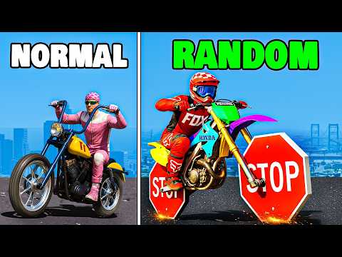 Every time I crash my Wheels Randomized in GTA 5