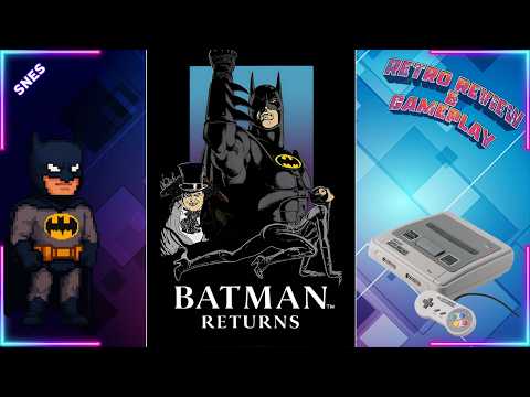 Batman Returns SNES Review – One of the BEST Beat ’Em Ups Ever Made? | Konami Classic