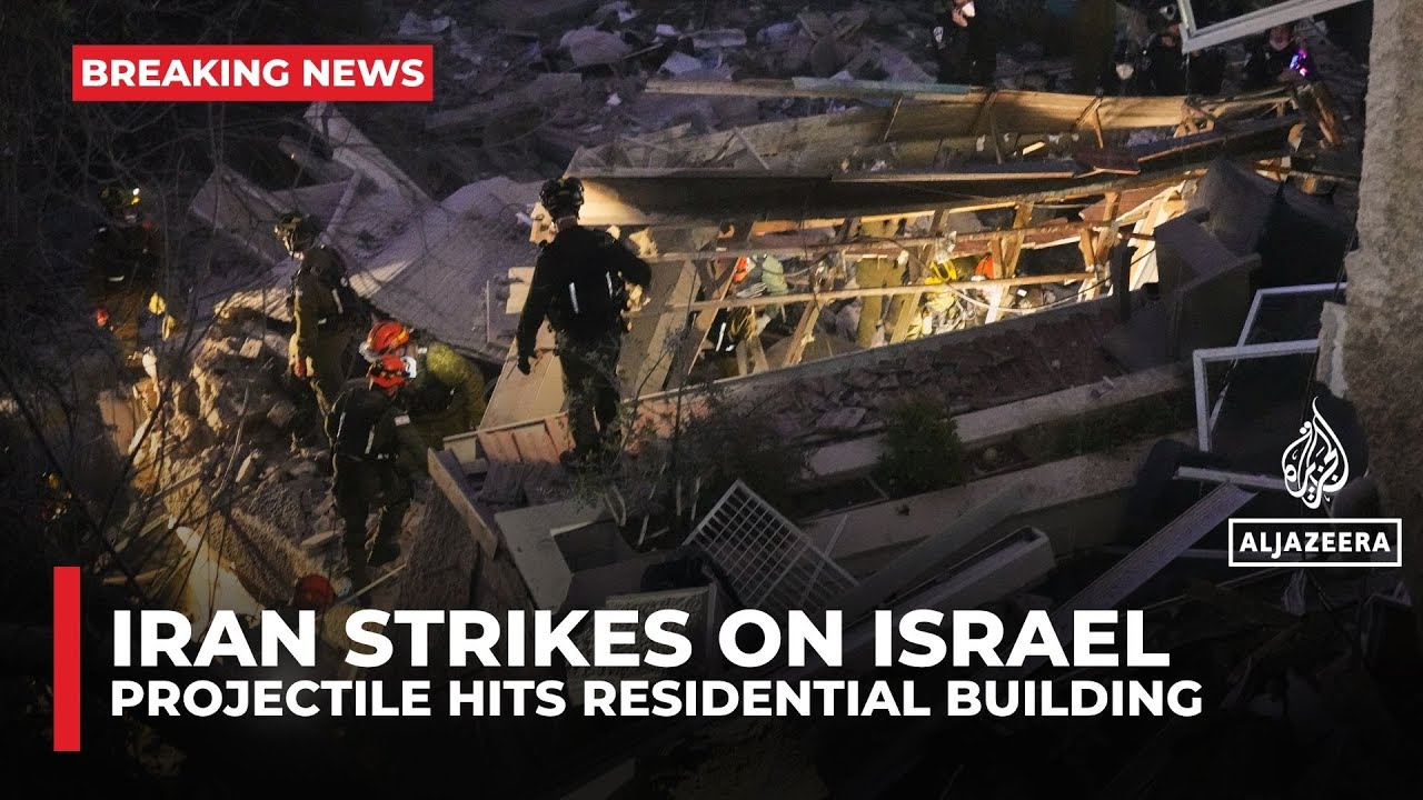 Building heavily damaged, at least 10 injured in Israel’s Haifa after Iranian missile attack