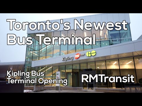 Inaugurado novo terminal rodoviário de Toronto | Terminal Rodoviário Regional de Kipling