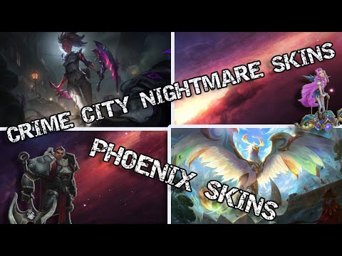 NEW CRIME CITY NIGHTMARE  & PHOENIX SKINS