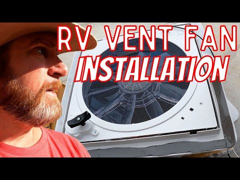 Fantastic Fan Replacement in our RV