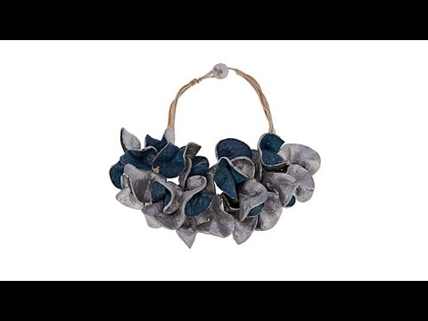 Rara Avis by Iris Apfel Recycled "Paper Mache" Flower Ne...