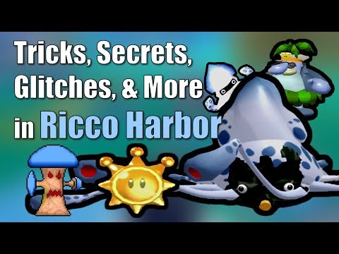 Tricks, Secrets, Glitches, & More in Ricco Harbor in Super Mario Sunshine