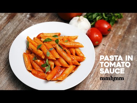 How To Make Pasta in Tomato Sauce (Pasta Pomodoro) + New Product Announcement!