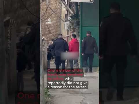 Palestinian family evicted from home in occupied East Jerusalem