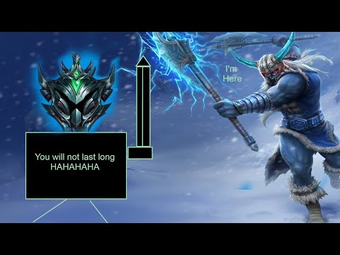 Olaf vs Jhin (LoL: Wild Rift/ Open Beta/ Platinum Rank/Top/Gameplay)