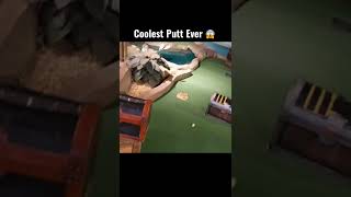 Coolest Mini Golf Shot Ever Made 😱 #minigolf #golf #shorts