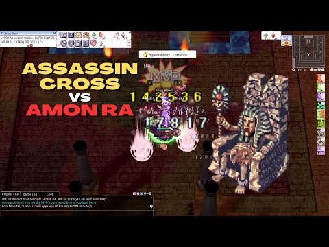Assassin Cross vs Amon Ra | Sonic Blow Build | Ragnarok Pre-Renewal