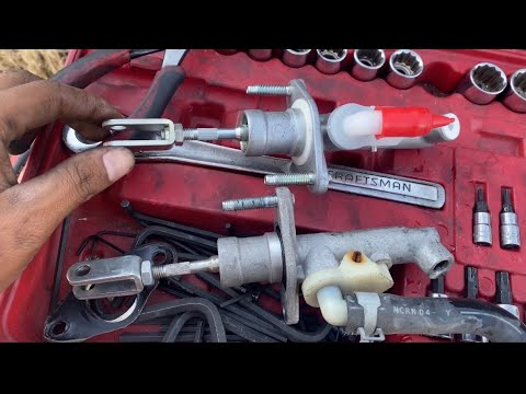 DIY G35 Clutch master & Slave Cylinder replacement