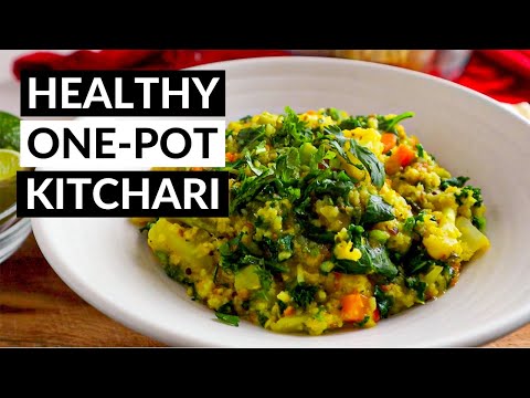 The BEST Kitchari Recipe - One Pot High Protein Vegan Meal