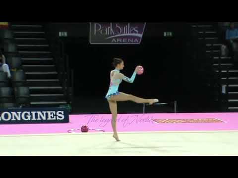 Maria KITKARSKA (CAN) ball - 2011 Montpellier worlds Qualifs