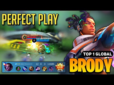 Brody Best Build 2023 [ Brody Top 1 Global Build ] Mobile Legends