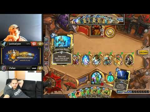 justsaiyan vs Zalae - Hearthstone Grandmasters Americas S2 2019 - Week 2
