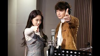 [171222] 9MUSES Kyungri X Jeong Jinwoon 'White Christmas' Recording Behind