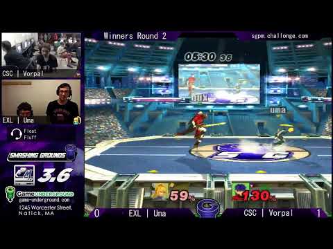 SG at GU 17.10 - Vorpal (Ike) vs. Uma (Zero Suit Samus) - Project M WR2
