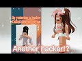 THERE’S A NEW HACKER IN ROBLOX-? 😭🥲
