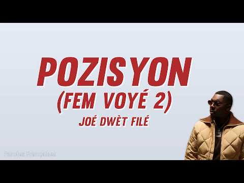 Videoclip de Pozisyon (Fem voyé 2) — Joé Dwèt Filé