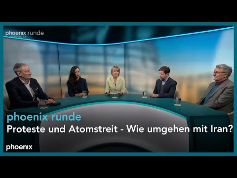 phoenixRunde: Proteste und Atomstreit - Wie umgehen mit Iran?