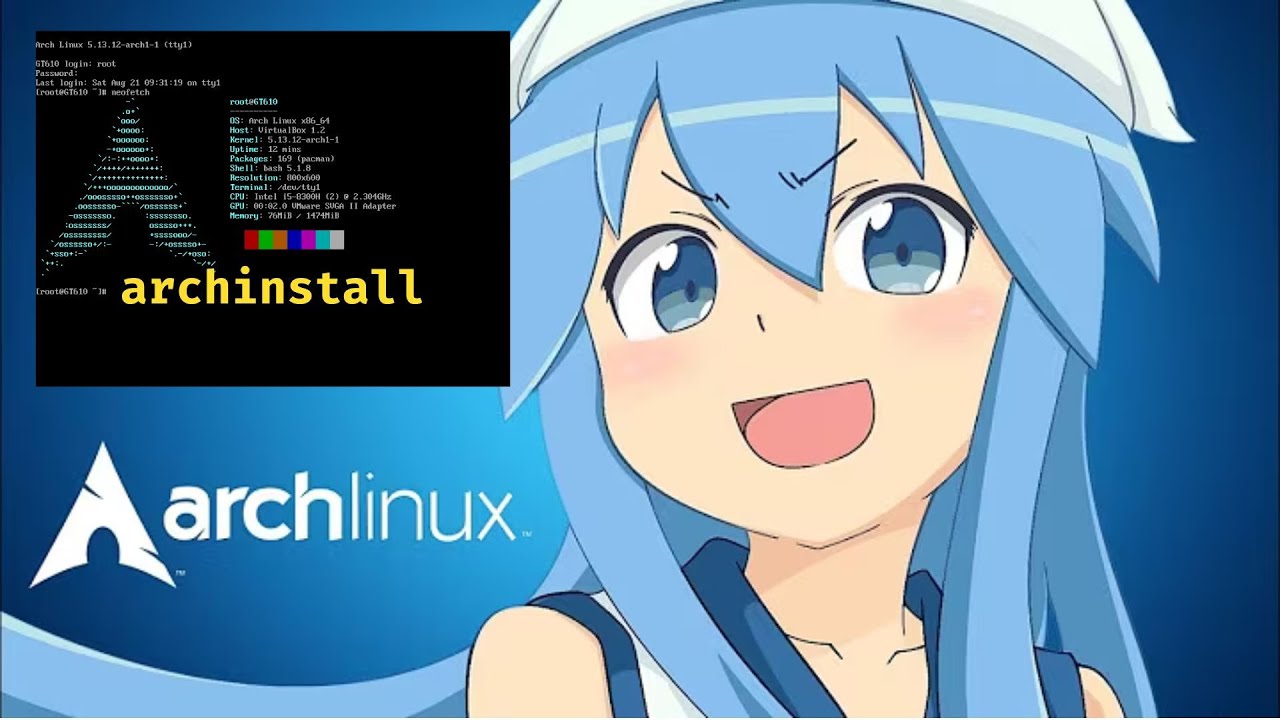 Como eu Instalei o Sistema Operacional MAIS DIFÍCIL (Arch Linux)
