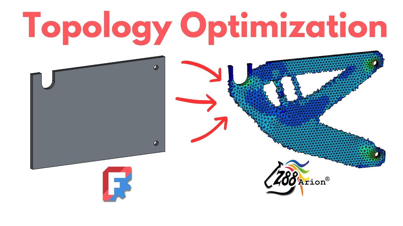 Topology Optimization Tutorial using Free Software | Z88 Arion & FreeCAD
