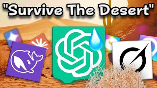 8 Top AIs vs The Desert!