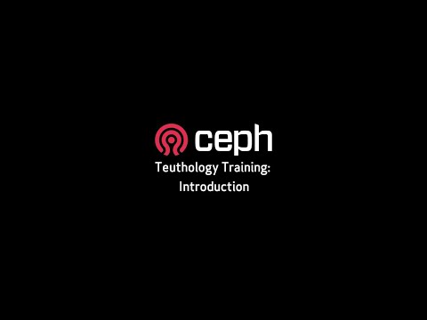 Teuthology Training: Introduction