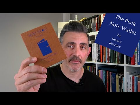 The Peek Note Wallet by Gerard Kearney